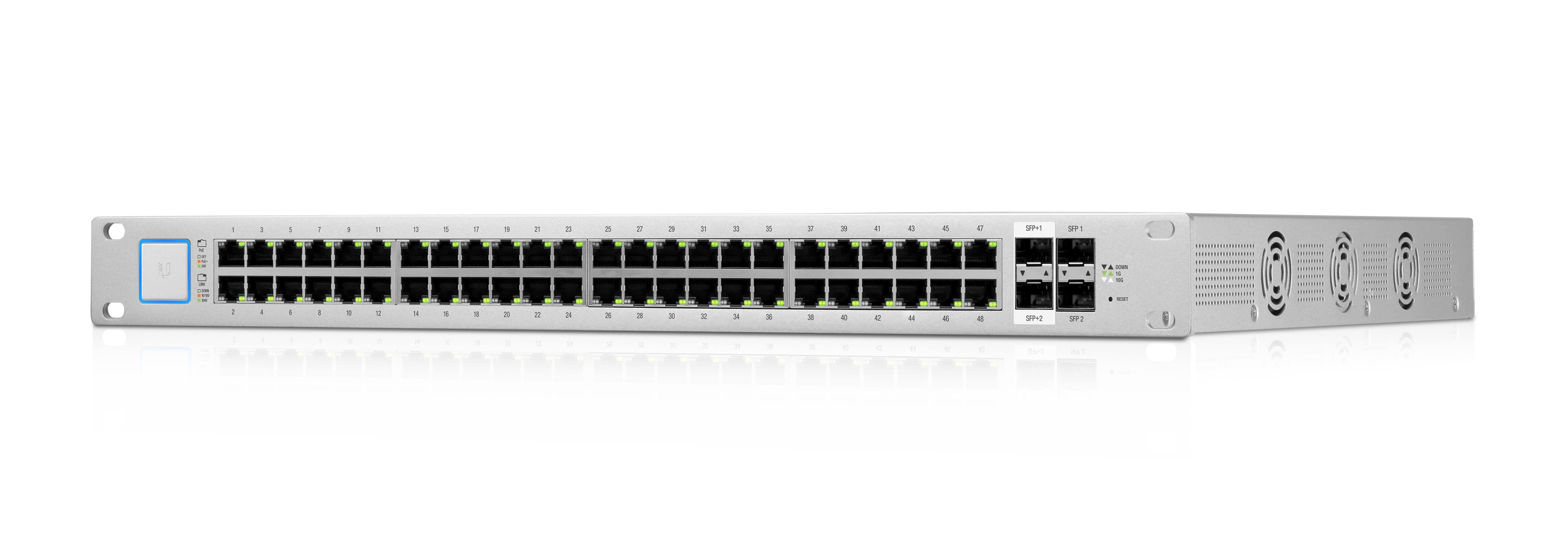 UniFi Switch 48 500W front angle