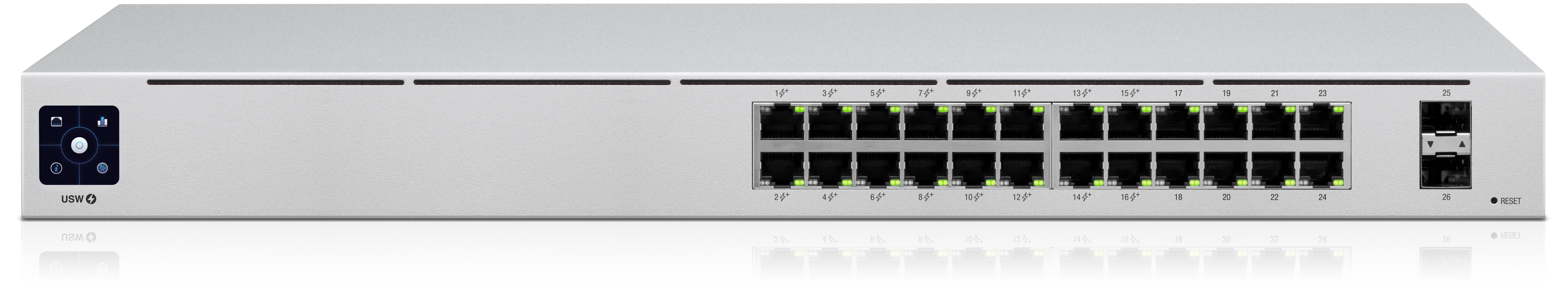 UniFi Switch 24 POE Gen2 top angle
