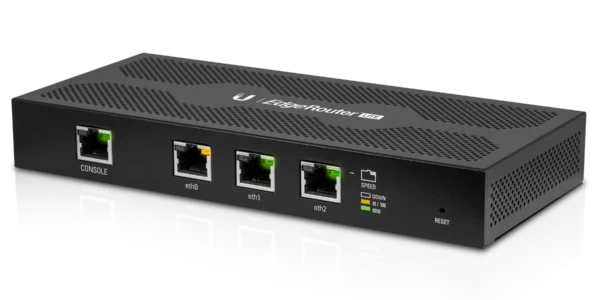 EdgeMax EdgeRouter Lite front angle