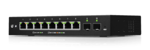 EdgeMax EdgeSwitch 10 XP front angle