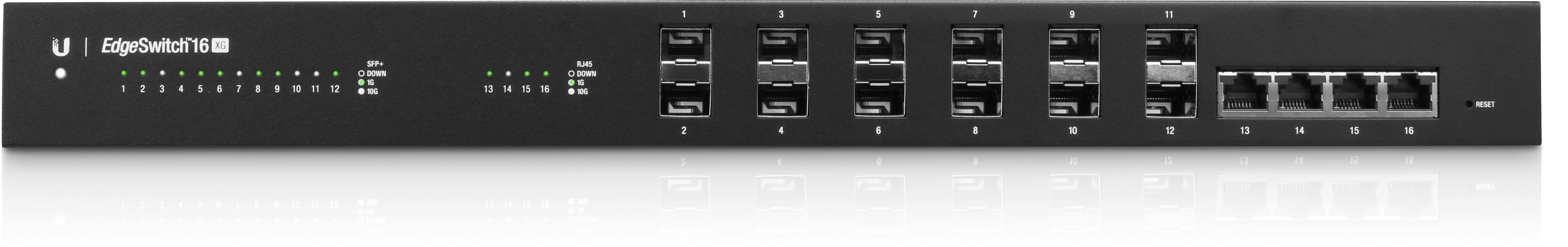 EdgeMax EdgeSwitch 16 XG front