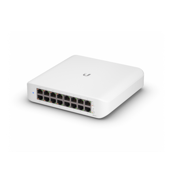 UniFi Switch Lite 16 PoE front top angle