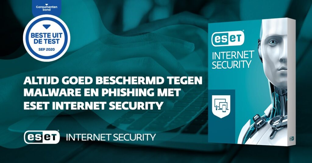 ESET Internet Security als beste getest 1 ESET Internet Security als beste getest door de Consumentenbond