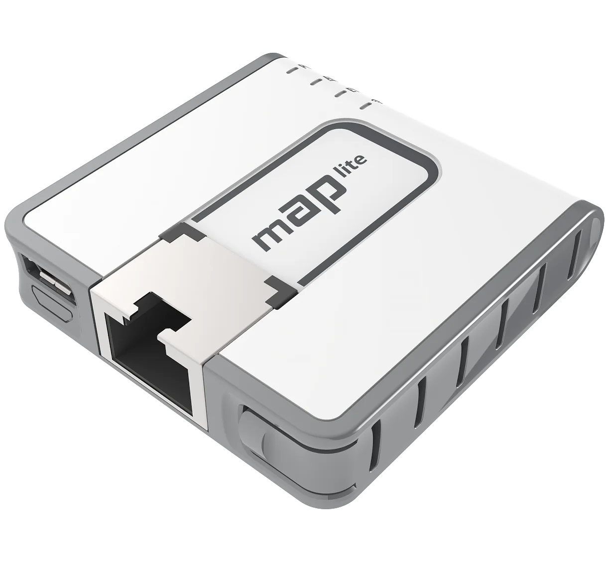 MikroTik mAP lite front left angle