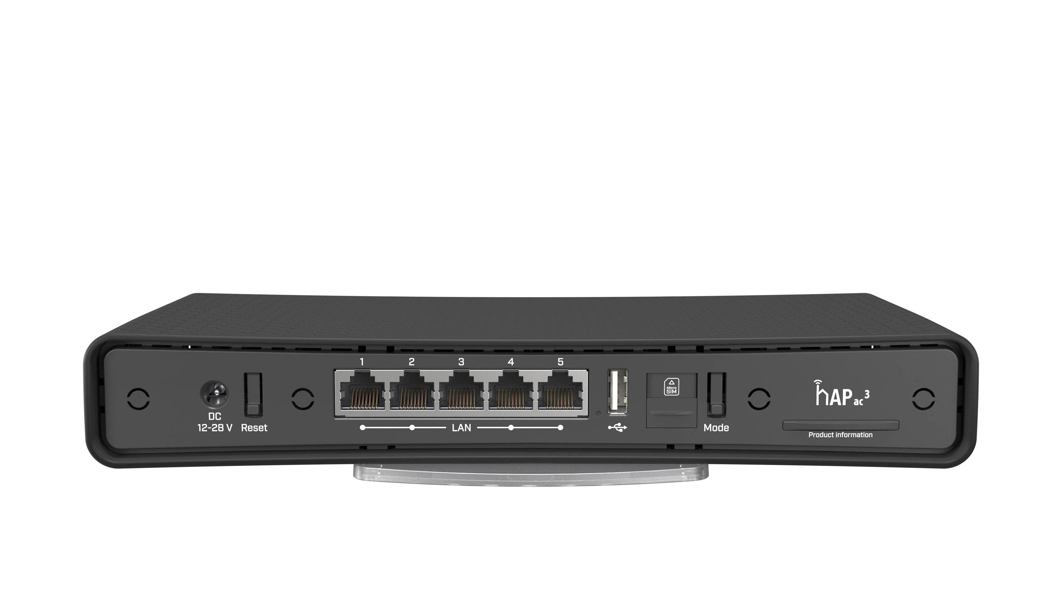MikroTik hAP ac3 LTE6 kit back